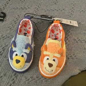 Colorful Kids Bear Slip-On Shoes